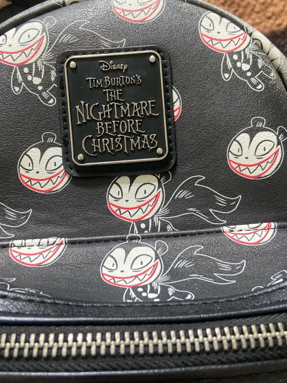 Loungefly X The Nightmare Before Christmas Mini Backpack - Scary Teddy